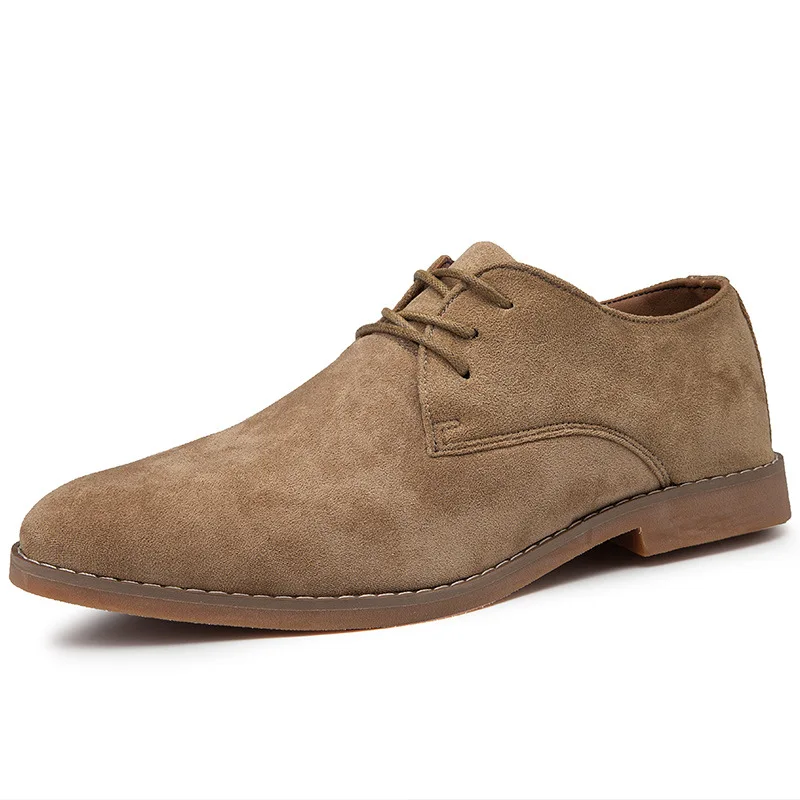 Retro Pantofi Derby din Piele de Cusut Confortabil pentru Bărbați Banchet Rochie de Dantelă-up Casual Office de Afaceri, Petrecere de Nunta, Pantofi Imagine 4