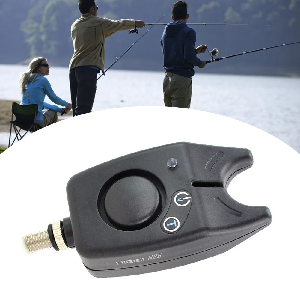 2023new Pescuit Alarma Adaptor din Plastic+Metal Muscatura de Alarmă Sunet Puternic de Clopot Alerte LED Indicator de Pescuit Accesorii Imagine 0