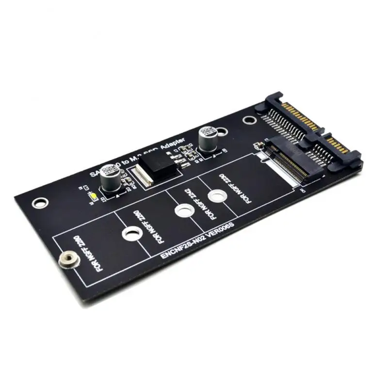 Aubess M. 2 SATA Adaptor M2 SATA3 Adaptor de unitati solid state Adaptor Card SSD Solid state Drive A-6G Interfață de Conversie Card Imagine 0