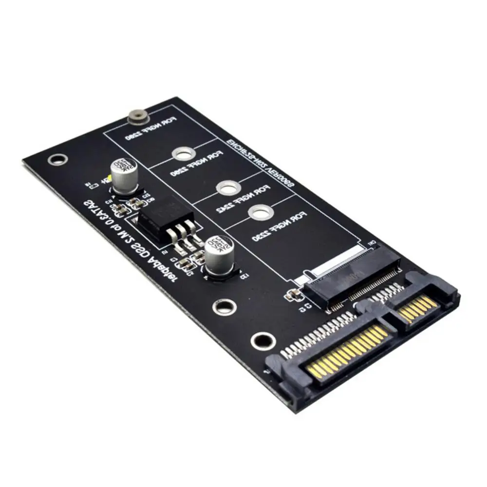 Aubess M. 2 SATA Adaptor M2 SATA3 Adaptor de unitati solid state Adaptor Card SSD Solid state Drive A-6G Interfață de Conversie Card Imagine 1
