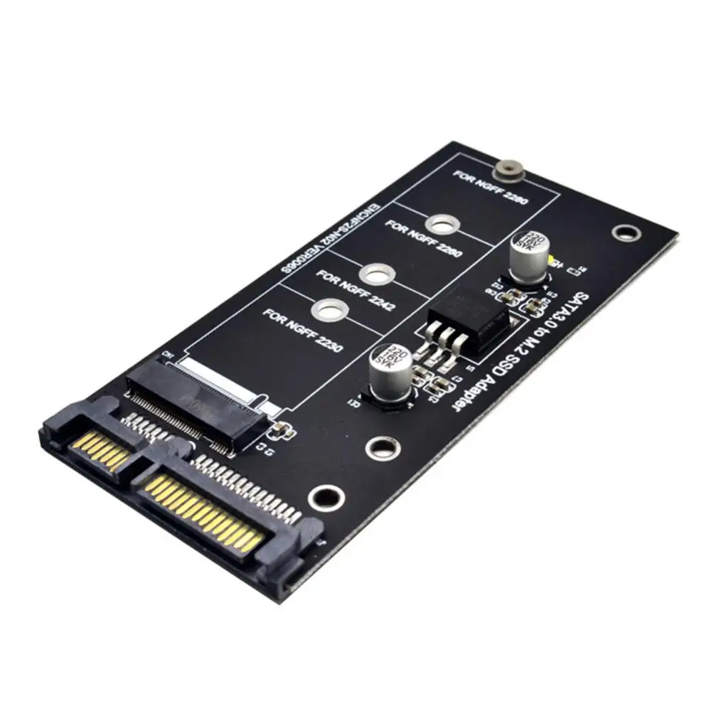 Aubess M. 2 SATA Adaptor M2 SATA3 Adaptor de unitati solid state Adaptor Card SSD Solid state Drive A-6G Interfață de Conversie Card Imagine 2