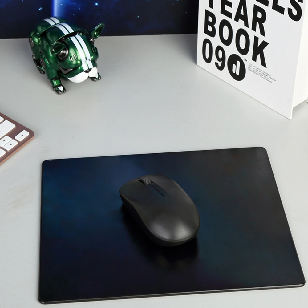 Fotovoltaice Mouse Pad Gaming Mouse Pad Simplitate Non-Alunecare de Sticlă Călită Profesionale Mouse pad pentru Birou Sticlă Specială Imagine 2