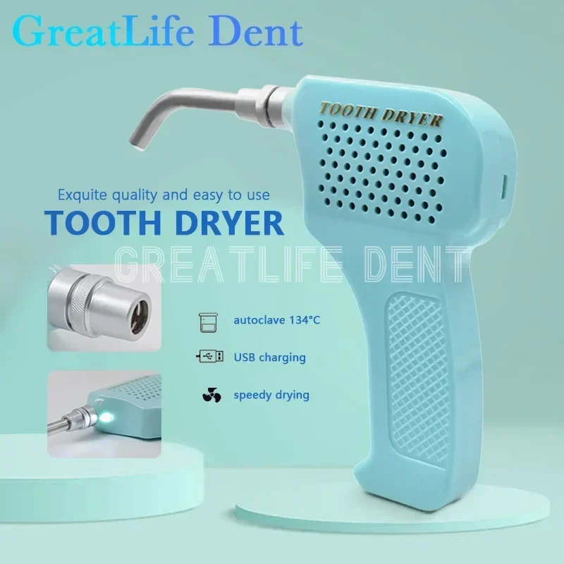 GreatLife Dent Dentare Dinte Uscător Suprafata Dintelui Ortodontice Dintelui Uscător De Instrumente Dentare Electrice, Uscător De Echipamente De Laborator Imagine 1
