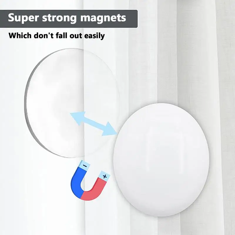 Magnetic Perdele Greutăți 10/1buc Estetice Magneți de Frigider Windproof Pânză Greutăți Magnet Pentru Perdele de Dus, Balcon Perdele Imagine 1