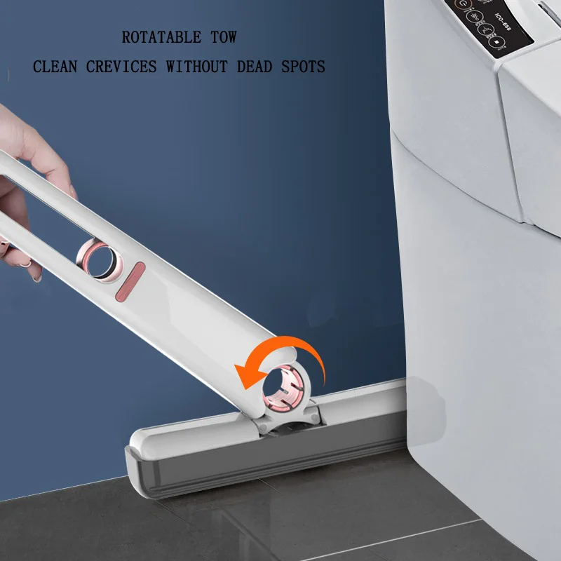 Mini mop puternic stoarce acasă bucătărie, mașină de curățare mop birou de curățare sticlă burete de curățare mop Imagine 2