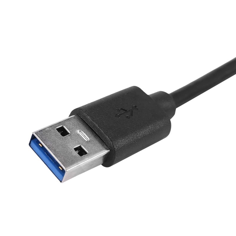NOU-3X USB 3.0 2.5 Inch SATA Hard Disk Cablu Adaptor SDD SATA La USB 3.0 Converter-Negru Imagine 1