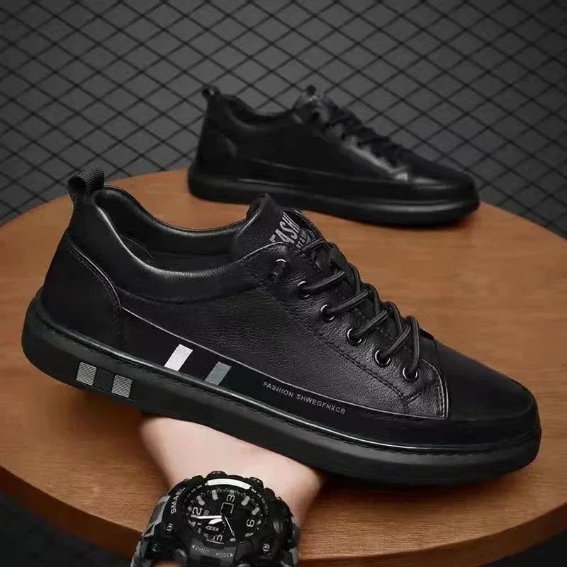 Pantof Casual sport Barbati Pantofi Solide Adidași de Lux Dantelă-Up Designer de Bărbați Respirabil Original de Moda Toamna Baschet Om Nou 2023 Imagine 1