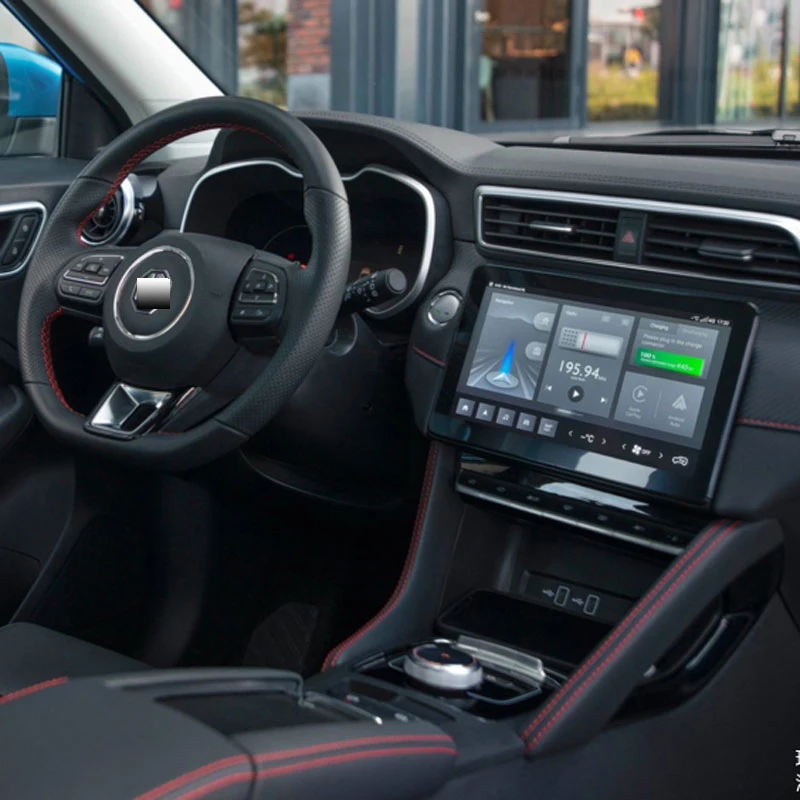 Temperat pahar ecran protector de film Pentru MG ZS EV 2022 10.1 inch Auto de infotainment radio Navigatie GPS accesorii de Interior Imagine 0