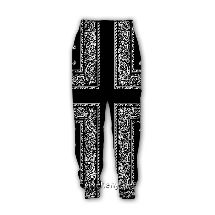 xinchenyuan Nouă Bărbați/Femei de Sânge Banda 3D Imprimate Pantaloni Casual Bandană Moda Streetwear Libertate Sportive Pantaloni Lungi F78 Imagine 2
